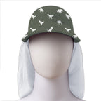 Dino Green Sun Hat
